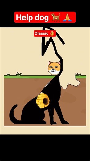 Save the Dog Challenge 🐕 #game 🐶