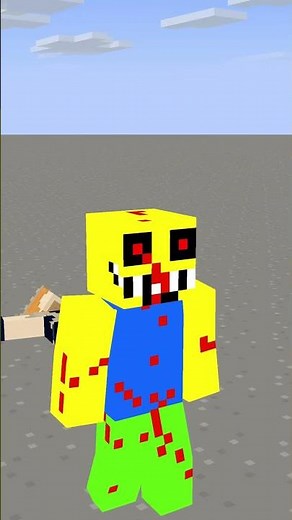 Herobrine vs Roblox – Who Wins? Part 2 ⚔️😂 #MinecraftAnimation