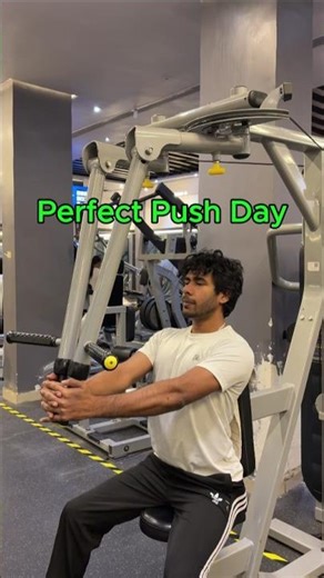 ONLY 5 EXERCISES FOR YOUR PERFECT PUSH DAY 🚀
