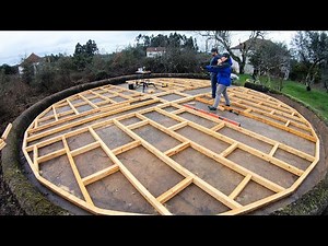 Building a Circular Deck: Framing - Off Grid Living Part 2