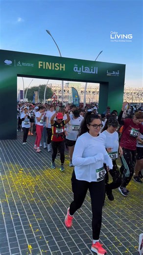 Get ready to splash into color! 🎨✨ Color Run, Education City brings a dazzling entrance to Sports Day. Are you joining the fun this year? Qatar Foundation #ColorRun #EducationCity #QatarSportsDay #QNSD2026 #RunForFun | Qatar Living