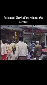 61K views · 48K reactions | Así lució el Distrito Federal en 1973,...