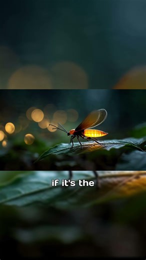 “Fireflies Don’t Glow for Fun—It’s a Secret Code”