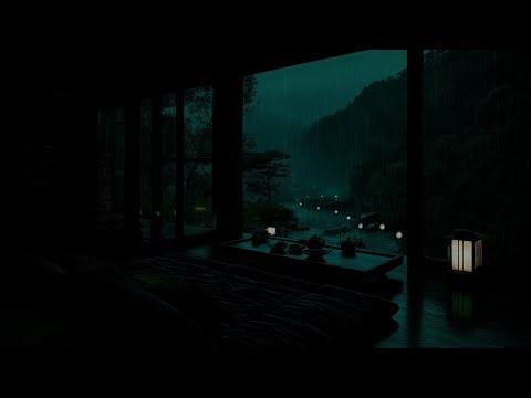 Gentle Rain Sounds in a Tranquil Garden (No Ads) 🌧 | For Deep Sleep & Peaceful Relaxation