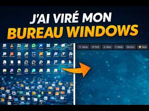 Techbar + Zebar, créer un launcher visuel Windows à partir de simples dossiers