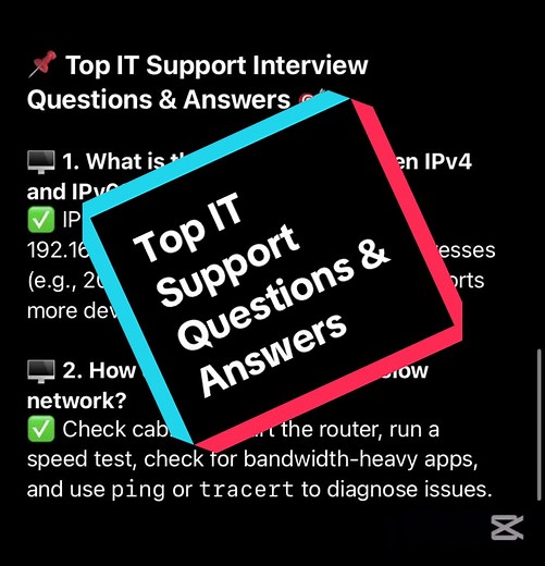 Top IT Support Interview Questions & Answers for Success