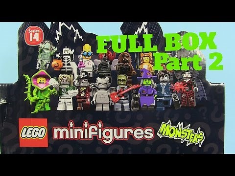 Lego Monsters Minifigures Series 14 Full Box Unboxing Part 2 | PSToyReviews