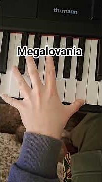 tutorial #piano #megalovania #pianotutorial #gaming