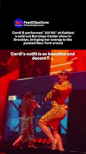 Cardi B Performs “AH HA” at Kehlani’s Sold-Out Barclays Center Show #cardib