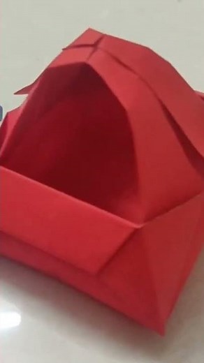 DIY Origami Basket | 3D Paper Basket Origami | Easy Origami | Art and Craft | Paper Bucket Craft