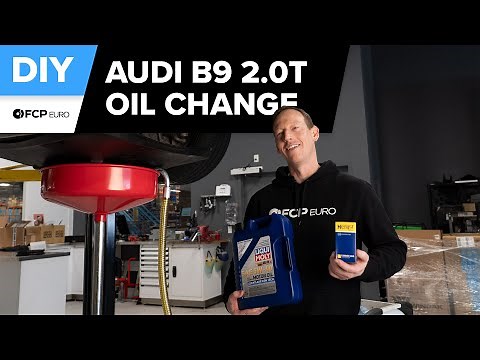 Audi A4 Engine Oil & Filter Replacement DIY (2017-Present Audi B9 A4, allroad, A5, Sportback, Ultra)