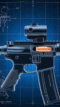 M16A4: The Iconic Rifle of the US Marine Corps #M16A4 #USMarineCorps #MilitaryHistory