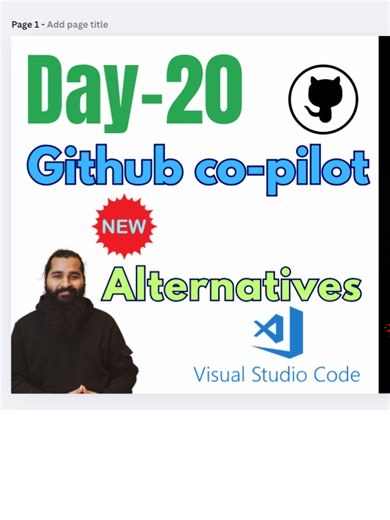 Free Alternatives to GitHub Copilot for VSCode Looking for AI-powered coding assistants without the premium cost? Check out these free alternatives to GitHub Copilot for VSCode! 💻✨ Tools like Tabnine, Kite, and IntelliCode can help you write code faster, boost productivity, and improve your coding workflow — all for FREE! In this video, I’ll show you how to set up and use these amazing tools to supercharge your coding experience. 🚀#FreeAlternatives, #VSCode, #GitHubCopilotAlternatives, #AIforD