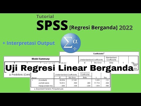 How to Test Multiple Linear Regression with SPSS and Interpret the Output
