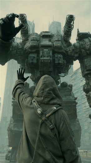 Urban Mech Salute #cgi #space #futuretech