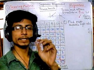 how to align sequences using trace back method Video Lecture | Crash Course for CSIR NET Life Sciences (English)