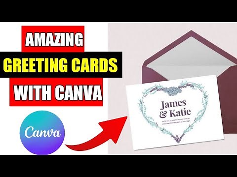 How to Create Greeting cards Using Canva | Jan Ber Tutorial