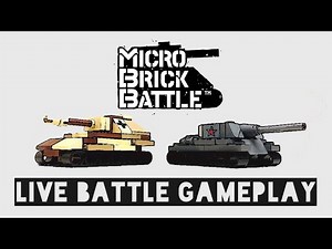 Playing WW2 Lego Micro Brick Battle Game Live! #2