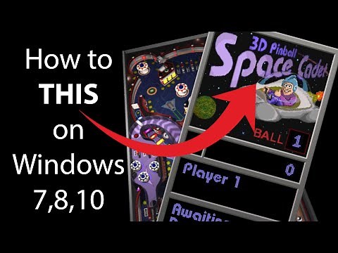 How to download 3d pinball space cadet for windows 10