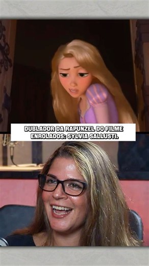 Rapunzel e sua dubladora brasileira: Sylvia Sallusti | ENROLADOS.