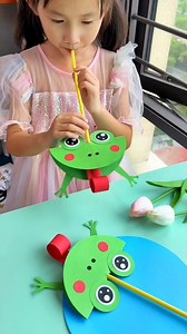 4.5M views · 53K reactions | Let's make a little frog that sticks out...