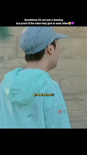 It's not just a drawing, but proof of the value they give to each other😭💜 #btsarmy #bts #short #rm