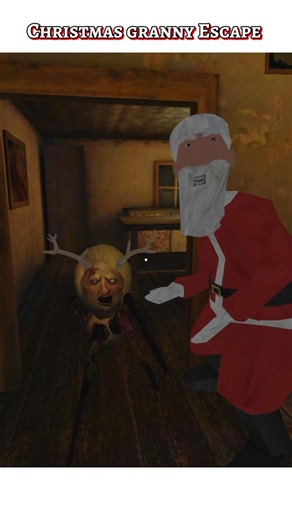 Christmas Granny Door Escape 🔥 #granny #gaming #shorts #viral