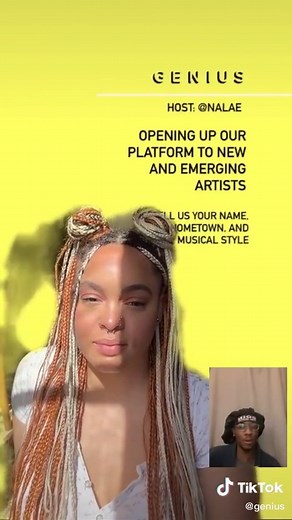 the genius live open talent call returns to tiktok tonight, and if y’all bring it like @Strikes did last time the vibes will be out in full force. tune in tonight (june 1) at 6PM EST for the chance to be featured. be sure to follow our host, @nalae