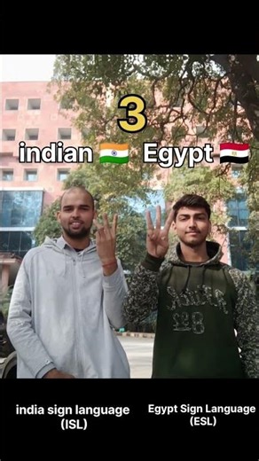 What is your number, 1 to 10, in sign language? 🇮🇳🇪🇬 #signlanguage #deaf