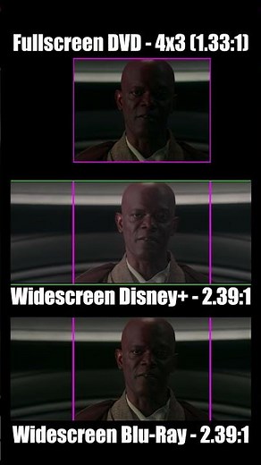 Star Wars Episode 3: Revenge of the Sith - Widescreen vs Fullscreen