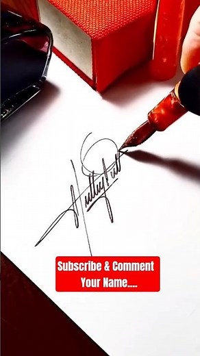 How to Signature the letter A ❤️ #signature #lawyer #doctor #manager #ceo #professional