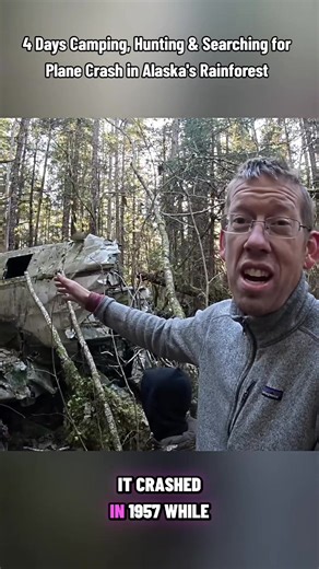 4 Days Camping, Hunting & Searching for Plane Crash in Alaska's Rainforest #Outdoors #camp #cook #cooking #alaska #survival #bushcraft #camping #survive #survivalskills #outdoorcooking #outdoor