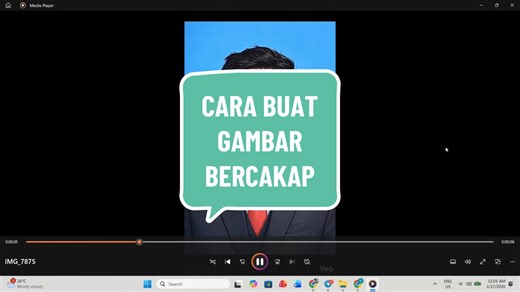Tutorial Cara Buat Gambar Bercakap Menggunakan AI