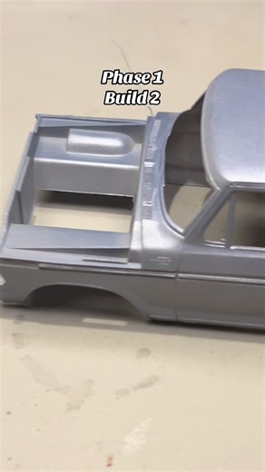 Day 18 of learning to build model cars #fordtrucks #amt #learningbydoing #hobbytok