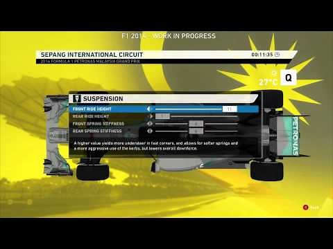 F1 2014 Car Setups Explained (How to Tutorial)