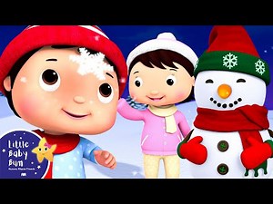 Snowman Lullaby - Baby Christmas | Little Baby Bum - Nursery Rhymes for Kids | Baby Song 123