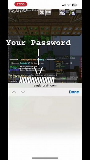 How to Register and make an Account on Eaglercraft 2025