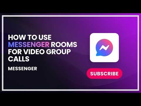 How to use messenger rooms for video group calls