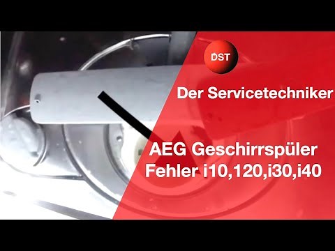 Error i 10, i 20, i 30 AEG dishwasher - troubleshooting!