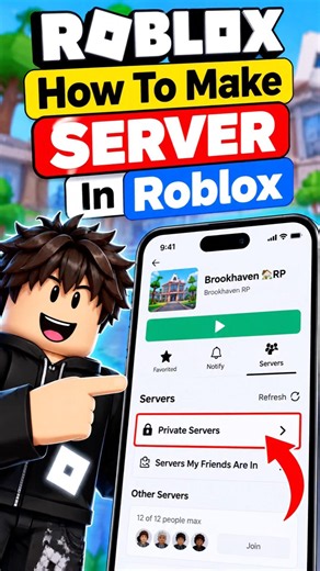 How To Make a Private Server on Roblox Mobile