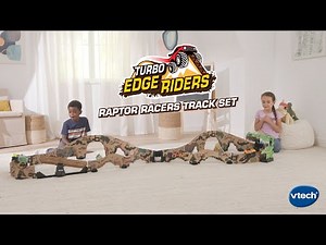 Turbo Edge Riders Raptor Racers Track Set | Demo Video | VTech®