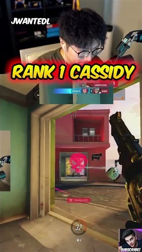Rank 1 Cassidy Is On Another Level #overwatch2