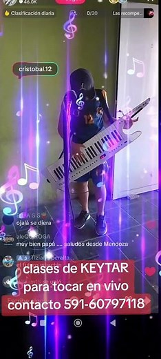 cómo programar el KEYTAR para tocar en vivo