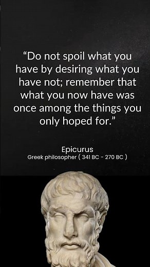 5 Genius Quotes of Epicurus to Revolutionize Your Motivation
