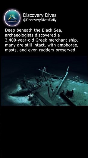 2000 Years Old Ancient Shipwrecks Found in the Black Sea