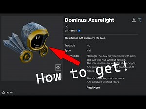 How to get the Dominus Azurelight! (WORKING AUG/SEPT 2023)