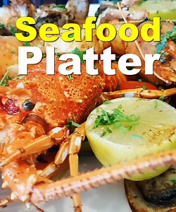 34K views · 756 reactions | Mauritius has great seafood restaurants for a range of budgets. L'Ocean Blue in Trou Aux Biches is one of the best value for money platters that we have seen and their chef is excellent. They have a great deal for Valentines day, Rs1800 per couple for a three course meal including a seafood platter with King prawns. #mauritius #mauritiusfood #SupportSmallBusiness | Bryan discovers world | Facebook