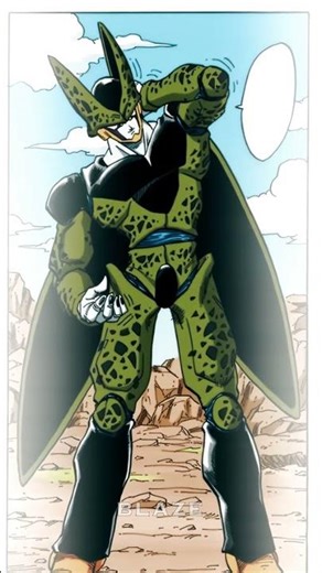 Cell's Power Level 💀 #anime #animecommunity #goku #shorts