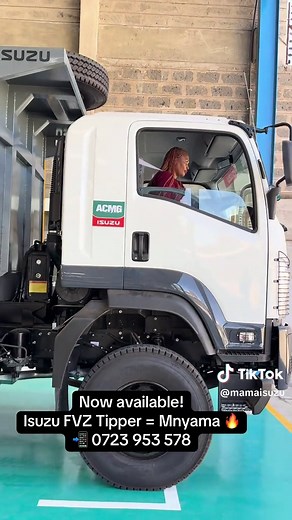 Powerful Isuzu FVZ Tipper for Tough Jobs