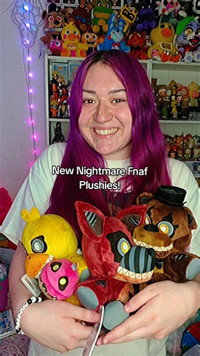 New Nightmare Fnaf Plushies!